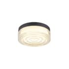 SLV - CYFT WAVE XL, Wand-/Deckenaufbauleuchte, 2700/3000/4000K, 15W, PHASE, 105°, IP65 sw/klar