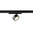 SLV - KALU 2.0, 3~ Spot, PHASE, zylindrisch, 3000K, 10W, 36°, schwarz