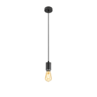 SLV - LALU, Pendelleuchte, E27 Base, Mix&Match, Pendellänge 200 cm, 1 x max. 10W, sw