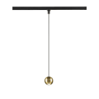 SLV - DYSKO, 1~ Pendelleuchte, PHASE, Pendellänge 200 cm, 2700K, 36°, schwarz/gold