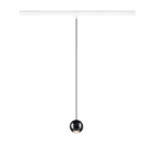 SLV - DYSKO, 48V Pendelleuchte, DALI, Pendellänge 200 cm, 2700K, 36°, DALI, ws/sw