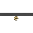 SLV - DYSKO, 48V Spot, DALI, deep & recessed track, 2700K, 5.6W, 36°, schwarz/gold