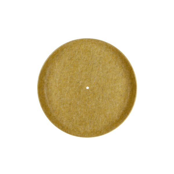 SLV - GRIP! FLAT, Felt shade Ø50cm x 6,2cm, ocker