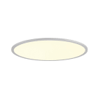 SLV - PANEL 60, Deckenaufbauleuchte, rund, DALI, 3000/4000K, 29W, 90°, grau