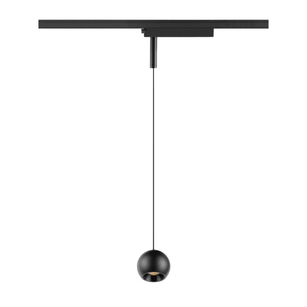SLV - LIGHT EYE 2.0, 1~ Pendelleuchte, Pendellänge 200 cm, 2700K, 30°,, schwarz