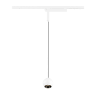 SLV - LIGHT EYE 2.0, 1~ Pendelleuchte, Pendellänge 200 cm, 2700K, 30°,, weiß/schwarz