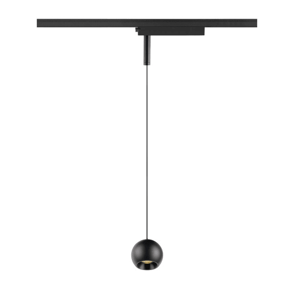 SLV - LIGHT EYE 2.0, 1~ Pendelleuchte, Pendellänge 200 cm, 3000K, 30°,, schwarz