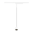 SLV - LIGHT EYE 2.0, 1~ Pendelleuchte, Pendellänge 200 cm, 3000K, 30°,, weiß/schwarz