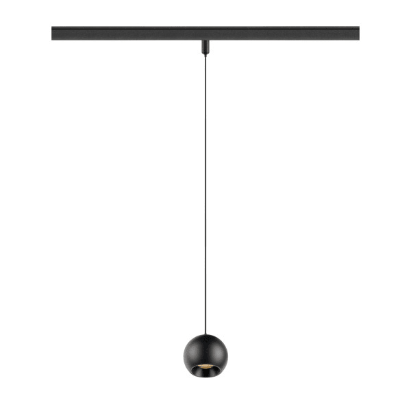 SLV - LIGHT EYE 2.0, 48V Pendelleuchte, DALI, Pendellänge 200 cm, 2700K, 30°, schwarz