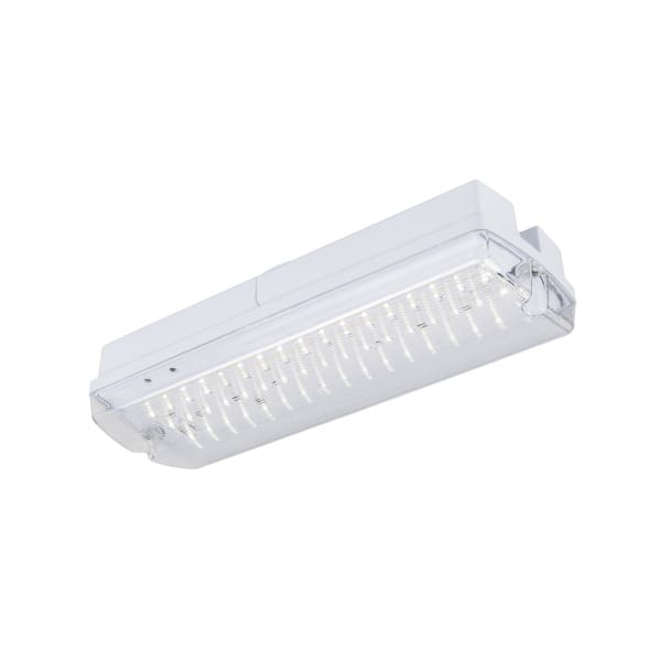 SLV - P-LIGHT, Wand- und Deckenaufbauleuchte, rechteckig, 6000K, 5.2W, ws/transparent