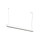 SLV - GLENOS PRO, Pendelleuchte, 1,2m, DALI, UGR16, Pendel: 210cm, 3000K, 75°, ws/sw