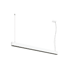 SLV - GLENOS PRO, Pendelleuchte, 1,2m, DALI, UGR16, Pendel: 210cm, 4000K, 75°, ws/sw