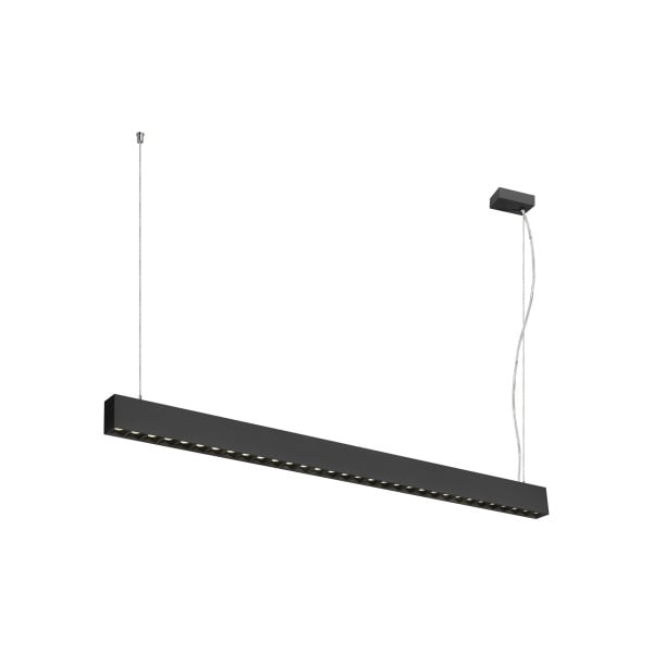 SLV - GLENOS PRO, Pendelleuchte, 1,2m, DALI, UGR16, Pendellänge 210 cm, 4000K, 75°, sw