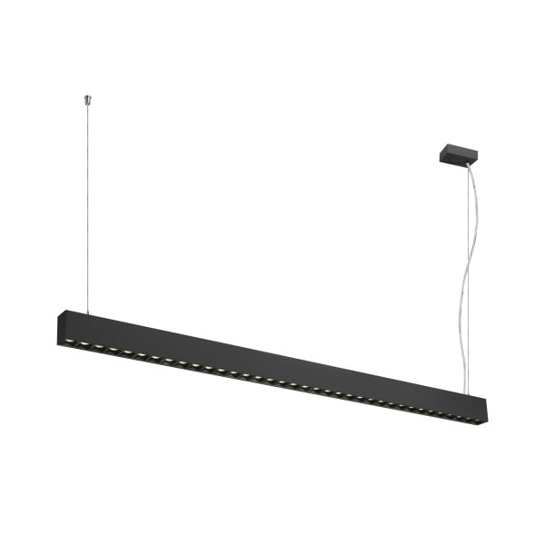 SLV - GLENOS PRO, Pendelleuchte, 1,5m, DALI, UGR16, Pendellänge 210 cm, 4000K, 75°, sw