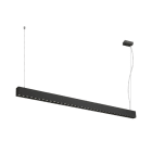 SLV - GLENOS PRO, Pendelleuchte, 1,5m, DALI, UGR16, Pendellänge 210 cm, 4000K, 75°, sw