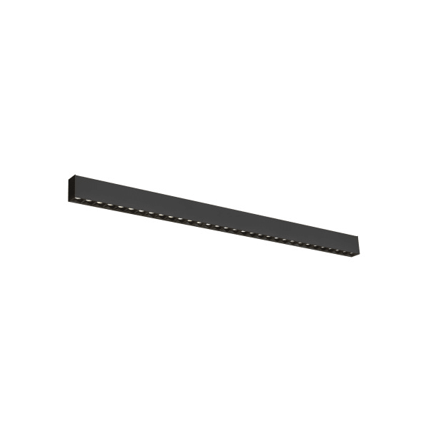 SLV - GLENOS PRO, Deckenaufbauleuchte, 1,2m, DALI, UGR19, 3000K, 30W, 75°, schwarz
