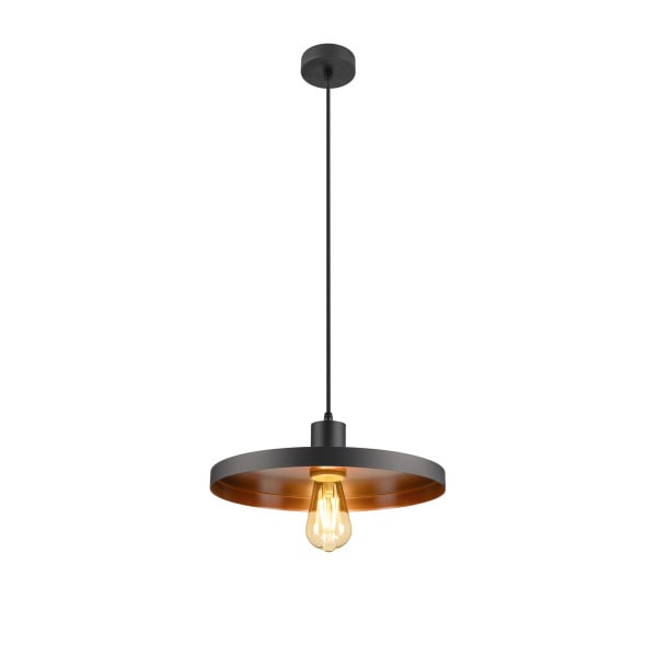 SLV - LALU SET, Pendelleuchte, E27 Base, PLATE 33, Pendel: 200cm, 1 x max. 7.5W, sw