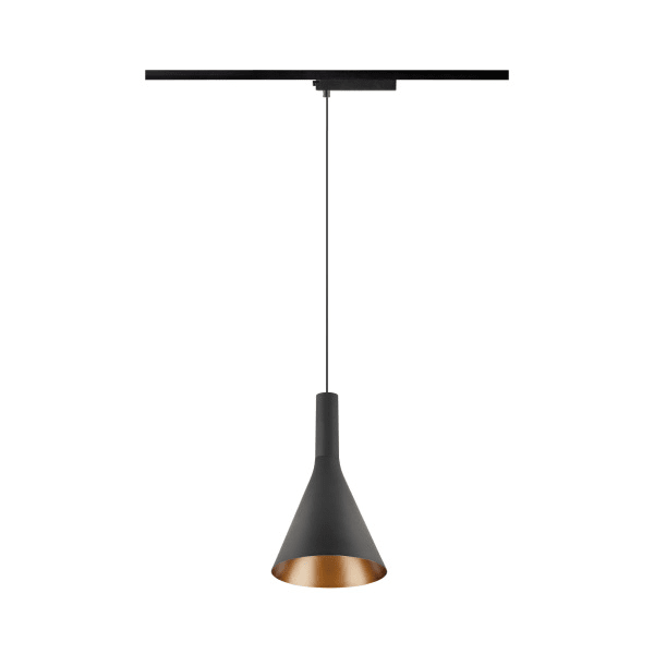 SLV - LALU SET, 1~ Pendelleuchte, LED Base, CONE 15, PHASE, Pendel: 200cm, 2700/3000K, 40°, sw