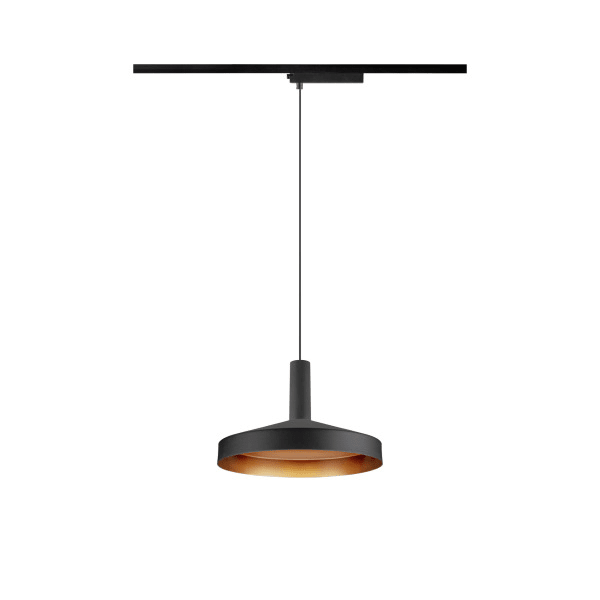 SLV - LALU SET, 1~ Pendelleuchte, LED Base, TETRA 24, PHASE, Pendel: 200cm, 2700/3000K, 40°, sw