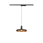 SLV - LALU SET, 1~ Pendelleuchte, LED Base, PLATE 22, PHASE, Pendel: 200cm, 2700/3000K, 40°, sw