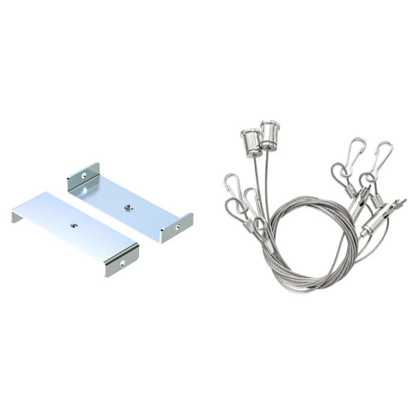 SLV - BATTEN FLAT P, Suspension kits with 2m 2pcs