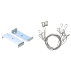 SLV - BATTEN FLAT P, Suspension kits with 2m 2pcs