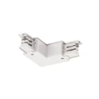 SLV - S-TRACK L-Verbinder, verstellbar, mit Einspeisemöglichkeit, PHASE, weiß
