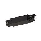 SLV - S-TRACK Längsverbinder, mit Einspeisemöglichkeit, PHASE, schwarz