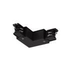 SLV - L-Verbinder für S-TRACK 3P.- Schiene, Erde außen, schwarz