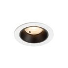 SLV - NUMINOS® S, Deckeneinbauleuchte weiß/schwarz 2700 K 40°