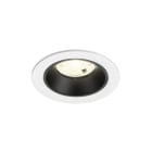 SLV - NUMINOS® S, Deckeneinbauleuchte weiß/schwarz 4000 K 20°