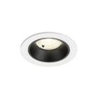 SLV - NUMINOS® S, Deckeneinbauleuchte weiß/schwarz 4000 K 40°