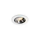 SLV - NUMINOS® MOVE S, Deckeneinbauleuchte weiß/chrom 2700 K 40°