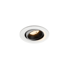 SLV - NUMINOS® MOVE S, Deckeneinbauleuchte weiß/schwarz 2700 K 55°