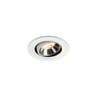 SLV - NUMINOS® MOVE S, Deckeneinbauleuchte weiß/chrom 2700 K 55°