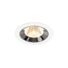 SLV - NUMINOS® M, Deckeneinbauleuchte weiß/chrom 2700 K 20°