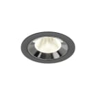 SLV - NUMINOS® M, Deckeneinbauleuchte schwarz/chrom 4000 K 20°