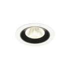 SLV - NUMINOS® M, Deckeneinbauleuchte weiß/schwarz 4000 K 20°