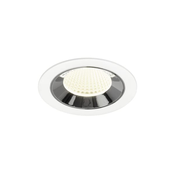 SLV - NUMINOS® M, Deckeneinbauleuchte weiß/chrom 4000 K 40°