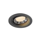 SLV - NUMINOS® MOVE M, Deckeneinbauleuchte schwarz/chrom 2700 K 55°