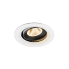 SLV - NUMINOS® MOVE M, Deckeneinbauleuchte weiß/schwarz 2700 K 20°