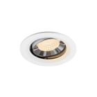 SLV - NUMINOS® MOVE M, Deckeneinbauleuchte weiß/chrom 2700 K 55°