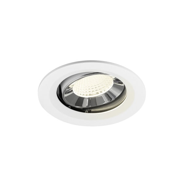 SLV - NUMINOS® MOVE M, Deckeneinbauleuchte weiß/chrom 4000 K 40°