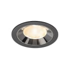 SLV - NUMINOS® L, Deckeneinbauleuchte schwarz/chrom 2700 K 20°