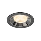 SLV - NUMINOS® L, Deckeneinbauleuchte schwarz/chrom 2700 K 40°