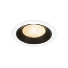 SLV - NUMINOS® L, Deckeneinbauleuchte weiß/schwarz 2700 K 20°