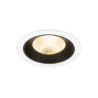 SLV - NUMINOS® L, Deckeneinbauleuchte weiß/schwarz 2700 K 40°