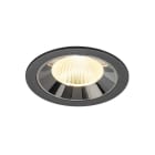 SLV - NUMINOS® L, Deckeneinbauleuchte schwarz/chrom 3000 K 40°