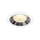 SLV - NUMINOS® L, Deckeneinbauleuchte weiß/chrom 3000 K 55°