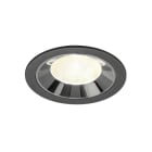 SLV - NUMINOS® L, Deckeneinbauleuchte schwarz/chrom 4000 K 20°